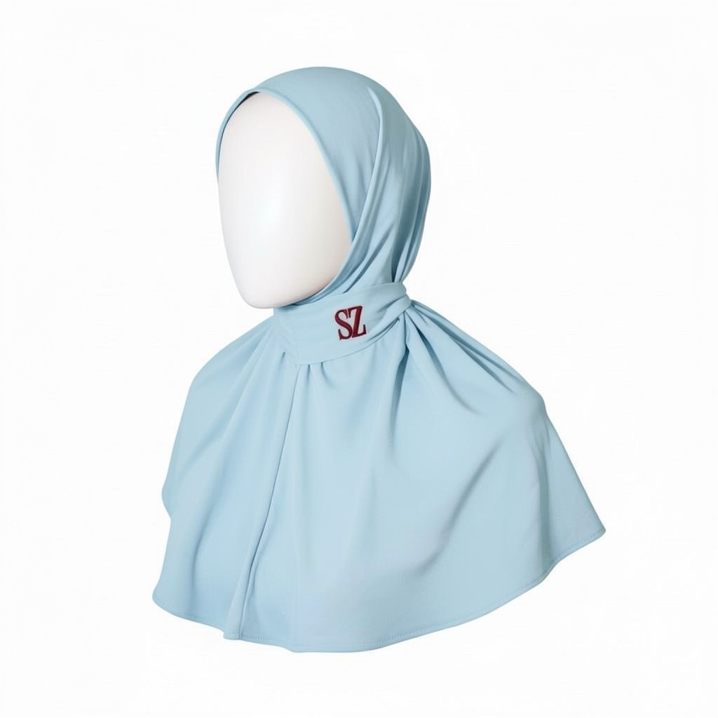 Signature Hijab - Sky Blue