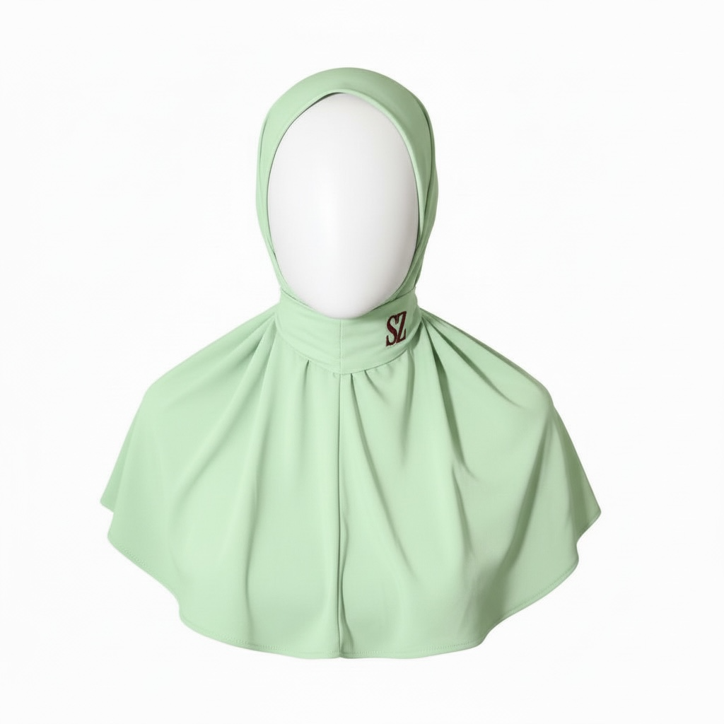 Signature Hijab - Pastel Green